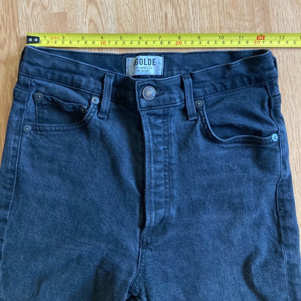 AGOLDE black Denim Nico Jeans - Picture 7 of 12